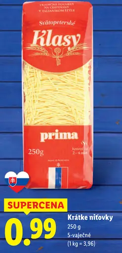 Prima Krátke niťovky