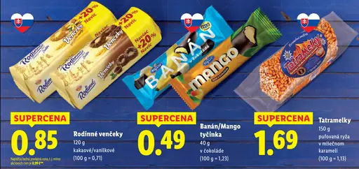 Rodinné venčeky kakaové/vanilkové