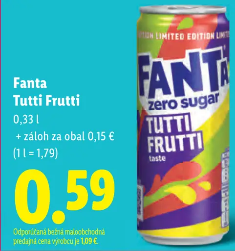 Fanta Tutti Frutti