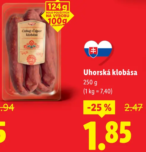 Pikok Uhorská klobása