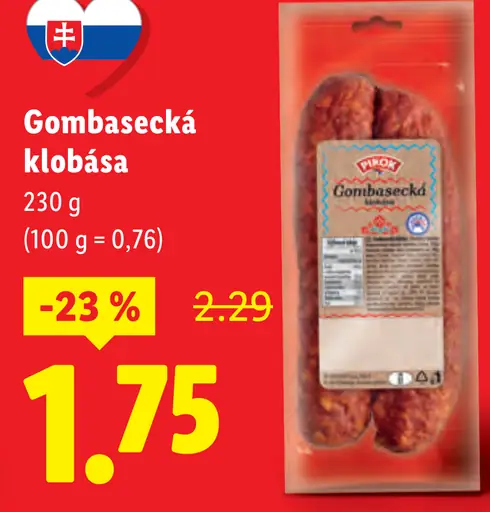 Gombasecká klobása