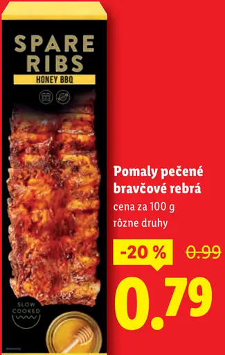 Spare Ribs Honey BBQ