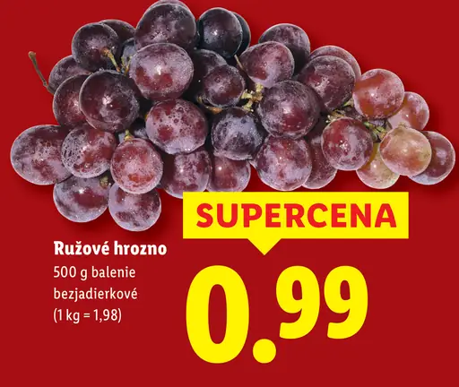Ružové hrozno