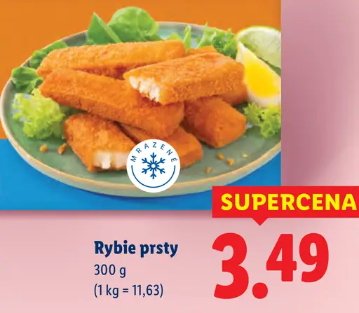 Ocean Sea Rybí prsty v chrumkavom cestíčku