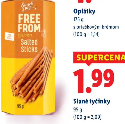 Sondey Free From Salted Sticks