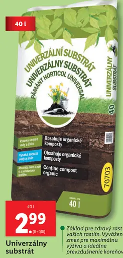 Rašelina Horticel univerzálny substrát