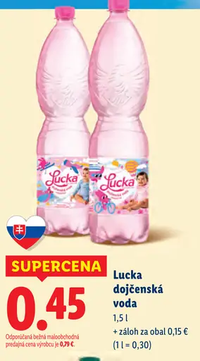 Lucka dojčenská voda