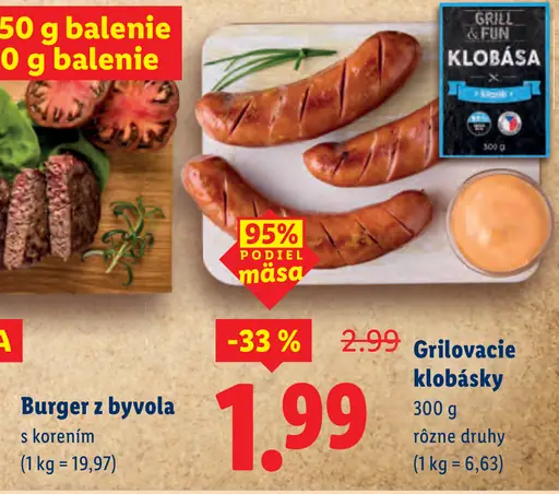 Grill & Fun Klobásy