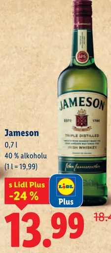 Jameson Irish Whiskey
