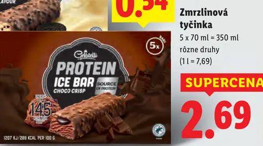 Gelatelli Proteínová zmrzlinová tyčinka