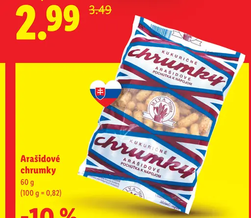 Arašidové chrumky
