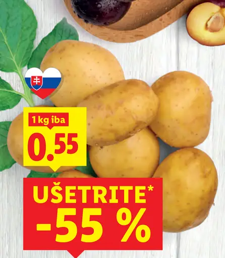 Konzumné zemiaky skoré