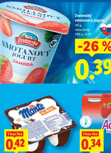 Zvolenský smotanový jogurt