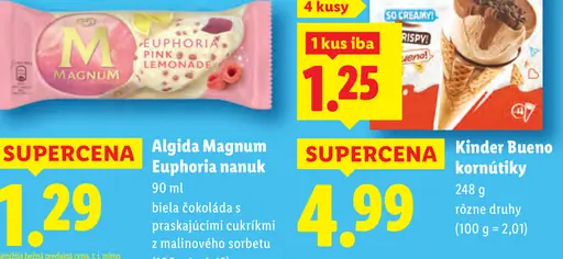 Algida Magnum Euphoria nanuk