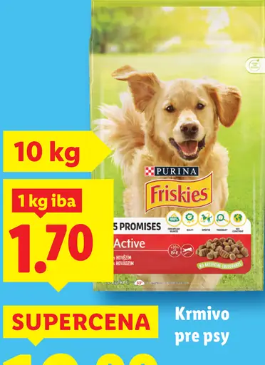 Purina Friskies krmivo pre psy