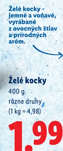 Eridanous Želé kocky