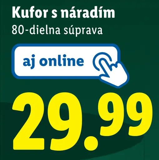 Parkside Kufrík s náradím
