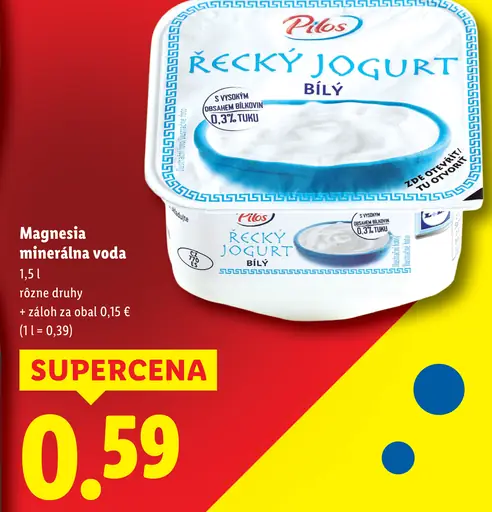 Pilos Biely jogurt gréckeho typu
