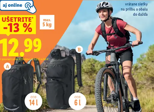 Crivit Cyklistický ruksak