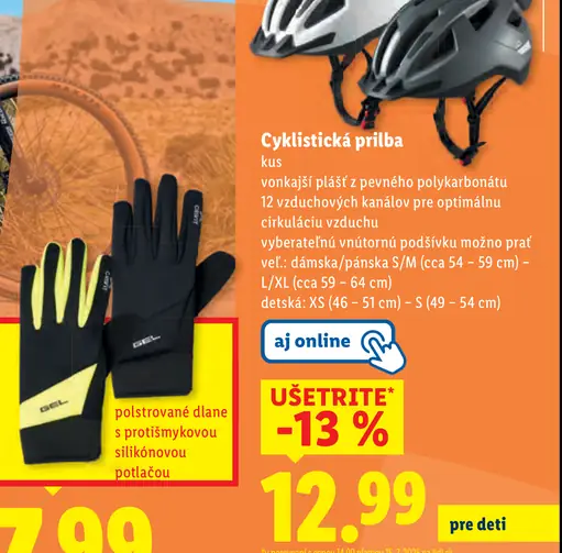 Crivit Cyklistická prilba