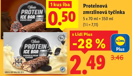 Gelatelli Proteínová zmrzlinová tyčinka