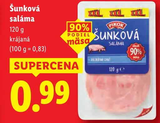 Pikok Šunková saláma