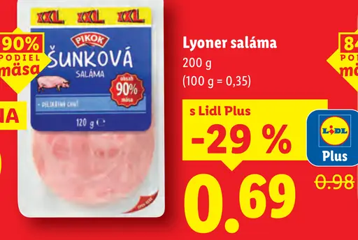 Pikok Lyoner saláma
