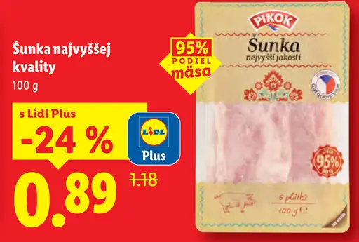 Pikok Šunka najvyššej kvality