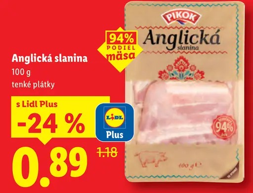 Pikok Anglická slanina
