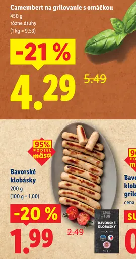 Camembert na grilovanie