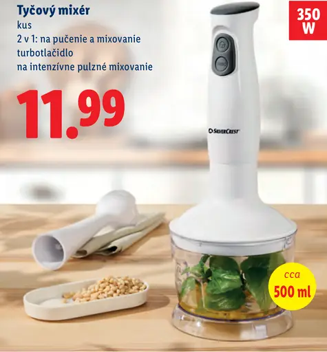 Silvercrest tyčový mixér