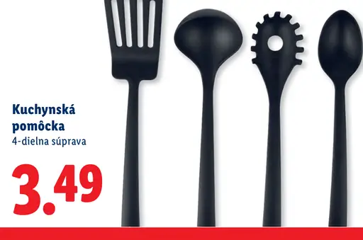 Kuchynská pomôcka 4-dielna súprava