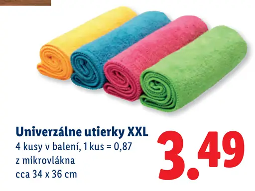 Univerzálne utierky XXL