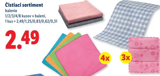 Čistiaci sortiment