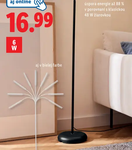 Livarno home Stojacia LED lampa