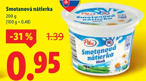 Pilos Smotanová nátierka