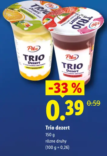 Pilos Trio dezert