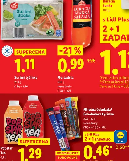 Ocean Sea Surimi tyčinky