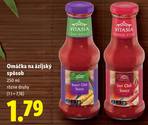 Vitasia sladká chili omáčka