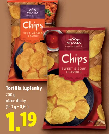 Vitasia Tortilla lupienky