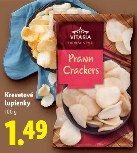 Vitasia Krevetové lupienky