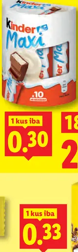 Kinder Maxi Ferrero Duplo
