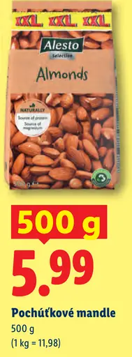 Alesto Pochúťkové mandle