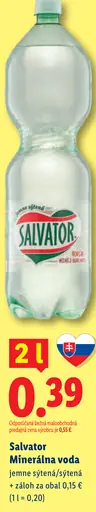 Salvator Minerálna voda