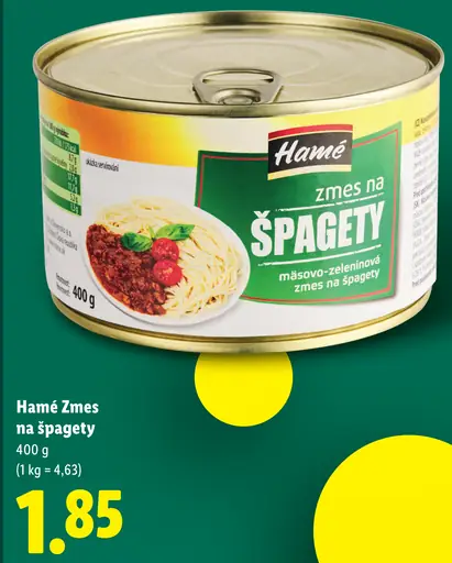 Hamé Zmes na špagety