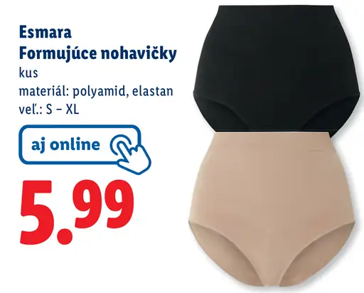 Esmara Formujúce nohavičky