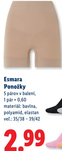 Esmara Ponožky
