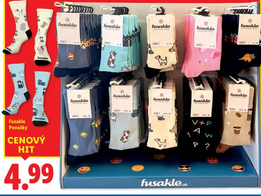 Fusakle Ponožky