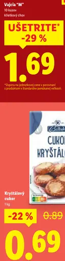 Belbake kryštálový cukor