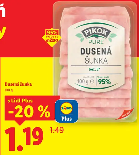 Pikok Dušená šunka